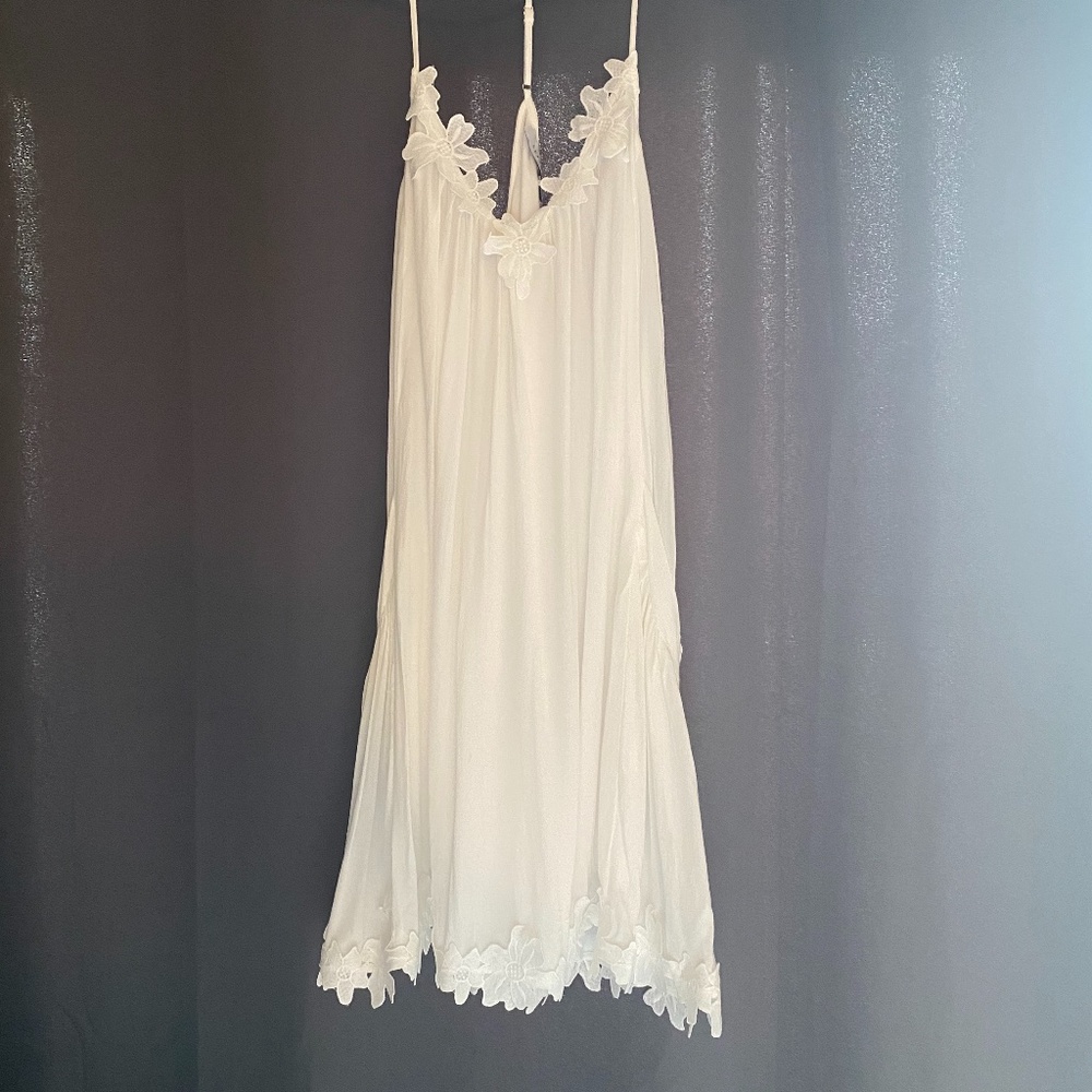 Lulus Lily Love Ivory Shift Dress